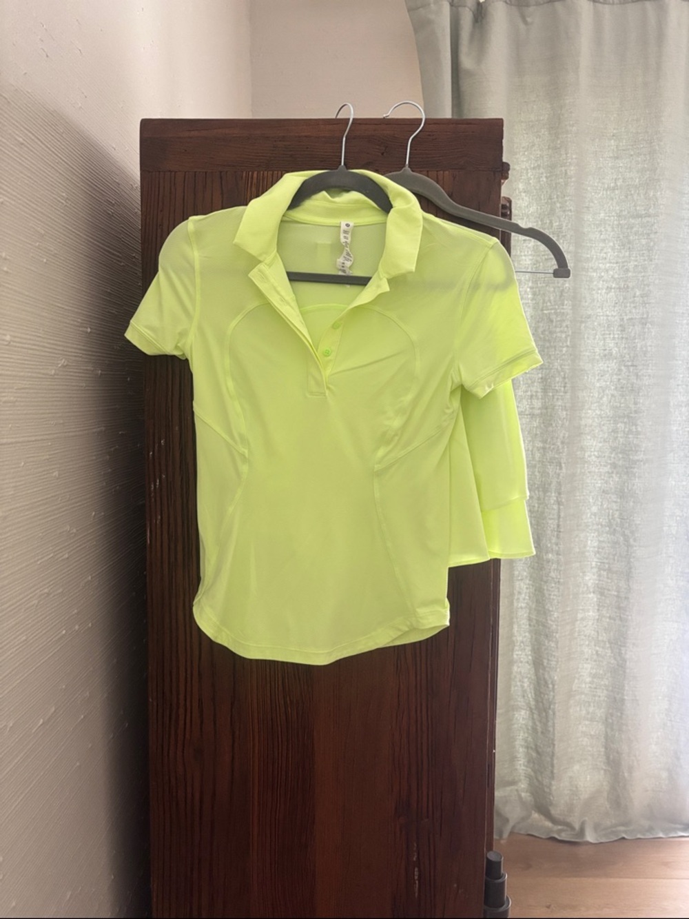 lululemon athletica Short-Sleeve Polo Top - Light Lime